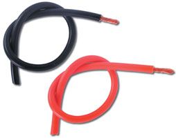 Photo CABLE SILICONE  AWG12 (3.58 mm²)  ROUGE (1M)