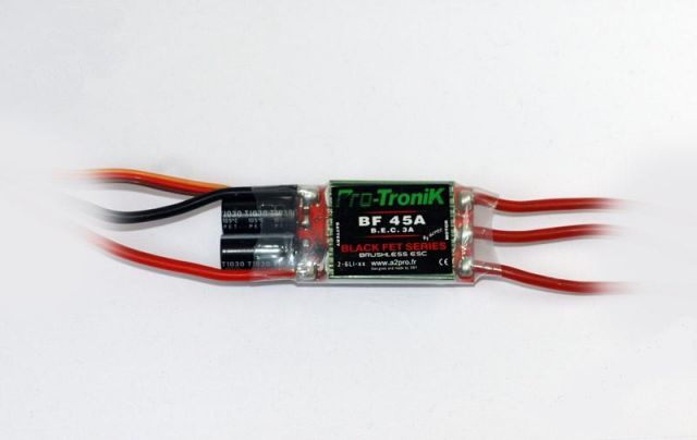 CONTROLEUR PRO-TRONIK BF45A  BEC 4A  - 2-6S